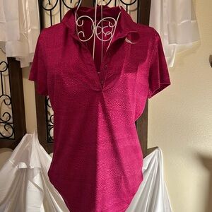 Nike Golf Dri -Fit Women’s Polo Shirt in Fuchsia Pink